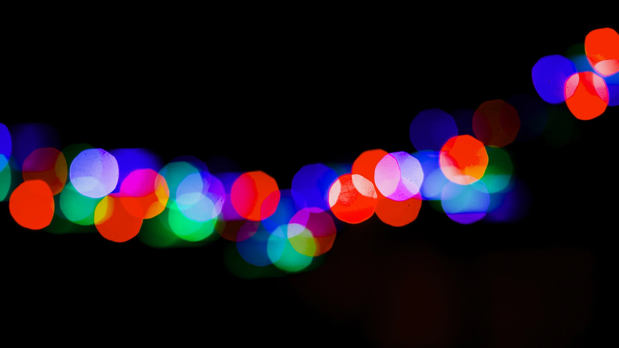 Abstract background lights