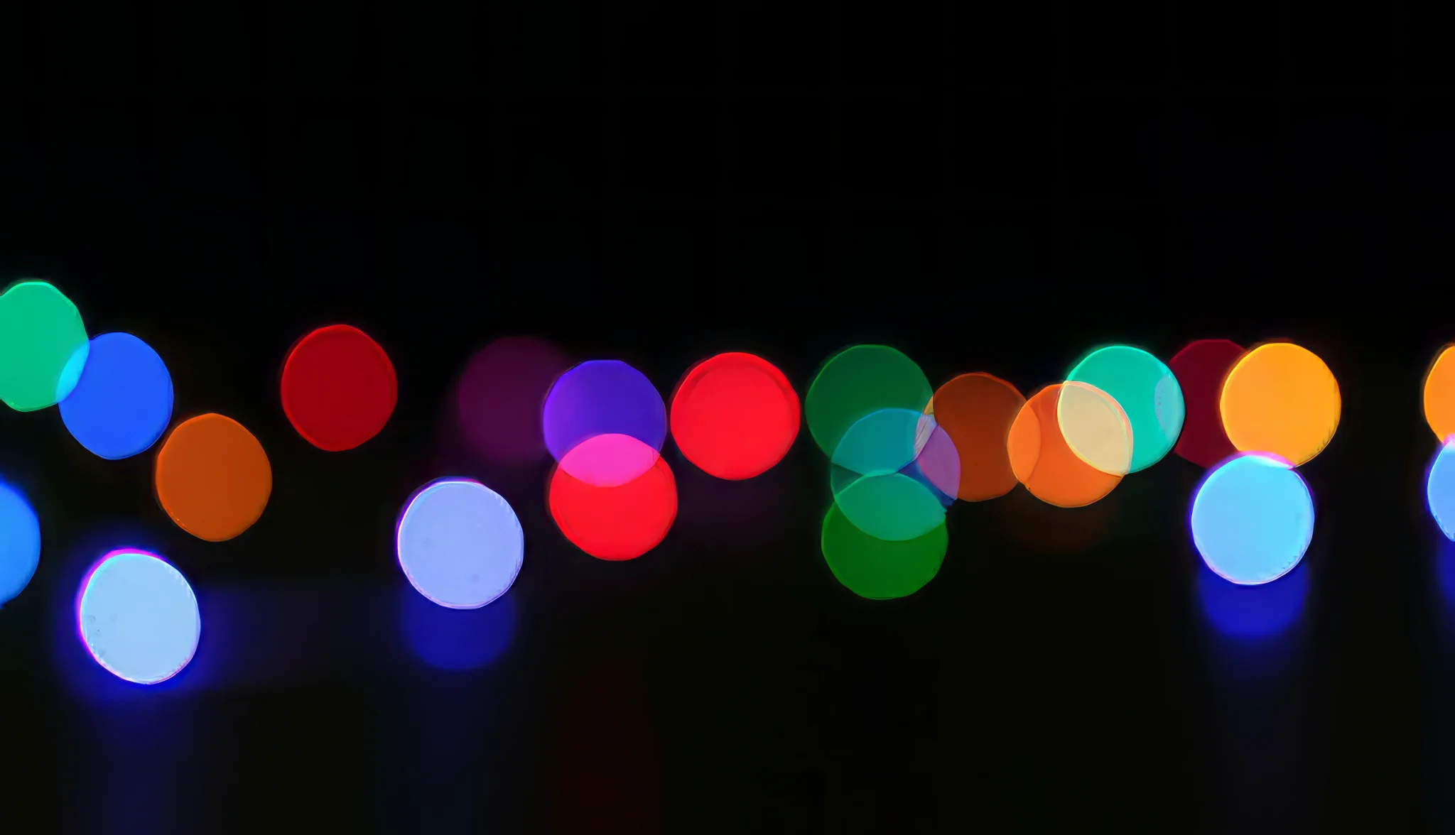 Abstract background lights